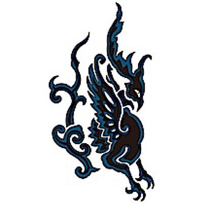 タトゥーシール ガルーダ2(タトゥー・刺青シール)