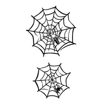 タトゥーシール 蜘蛛の巣(タトゥー・刺青シール)
