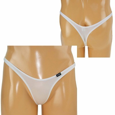 メンズ 2wayストレッチTフロントTバック ホワイト(ランジェリー)