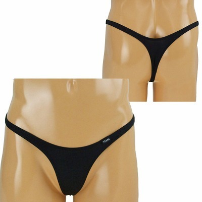 メンズ 2wayストレッチTフロントTバック ブラック(ランジェリー)