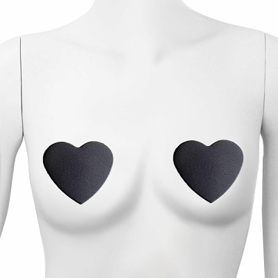 chu−U−chu ハートシェイプクッションニップレス ブラック(コスチューム)