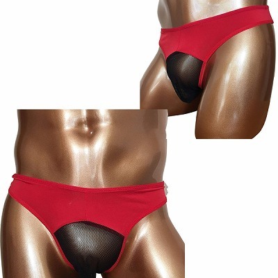 BadDaddy ワイルドビキニパンツ レッド(ランジェリー)