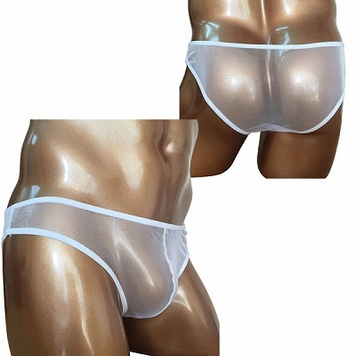 BadDaddy SEXYメッシュパンツ ホワイト(ランジェリー)