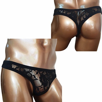 BadDaddy SEXYレースビキニ ブラック(ランジェリー)