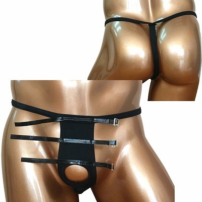 BadDaddy ポール拘束ショーツ ブラック(ランジェリー)