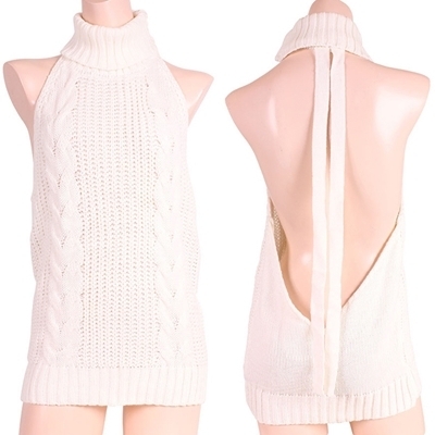 童貞を殺すセーター ホワイト(コスチューム)