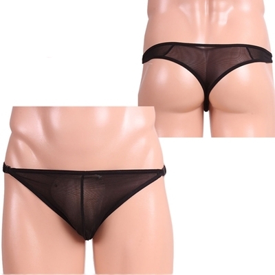 サイドホック透けパワーネットTバック(ランジェリー)