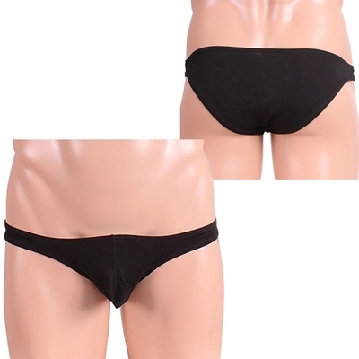 定番もっこりイケメンフルバック ブラック(ランジェリー)