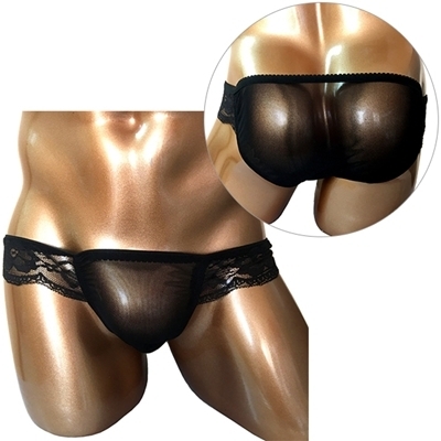 BadDaddy SEXYレースビキニ(L−005) ブラック(ランジェリー)