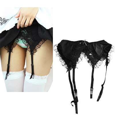 チュールレースガーターベルト(ランジェリー)