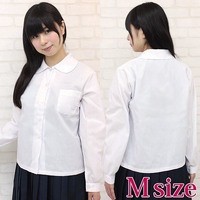 丸襟長袖シャツ単品 M(コスチューム)