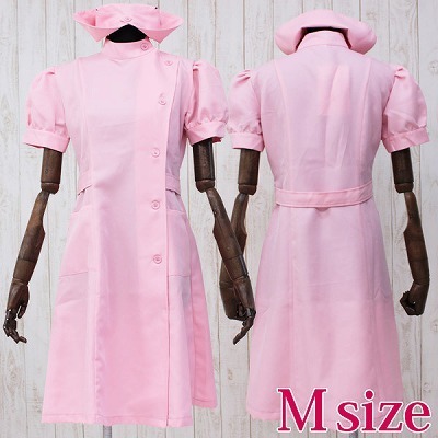 ロングナース ピンク M(コスチューム)