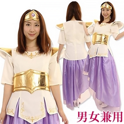 笑ってもいいんだよドレス UNISEX 男女兼用 パープル(コスチューム)