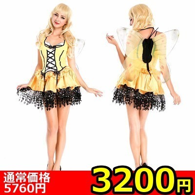 【3200円★数量限定】レースアップハニービーガール<お一人様1点限り>(キャンペーン)